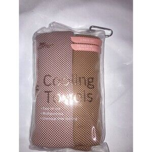 COOLING TOWELS  2 Pk Golf Tennis Gym Yoga Workout Sports Running Jogging Fitness